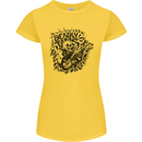 Deadly Tams Guitar Guitarist Rock Metal Punk Womens Petite Cut T-Shirt Yellow
