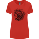 Deadly Tams Guitar Guitarist Rock Metal Punk Womens Wider Cut T-Shirt Red