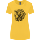 Deadly Tams Guitar Guitarist Rock Metal Punk Womens Wider Cut T-Shirt Yellow