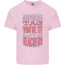 Dear Parents Funny Teacher Teaching Mens Cotton T-Shirt Tee Top Light Pink