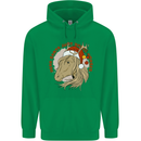 Dear Santa Funny Equestrian Horse Christmas Childrens Kids Hoodie Irish Green