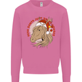 Dear Santa Funny Equestrian Horse Christmas Mens Sweatshirt Jumper Azalea