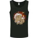 Dear Santa Funny Equestrian Horse Christmas Mens Vest Tank Top Black