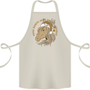 Dear Santa Funny Horse Equestrian Christmas Cotton Apron 100% Organic Natural