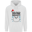 Dear Santa, Define Naughty Christmas Funny Childrens Kids Hoodie White
