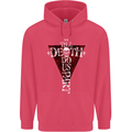Death Do Us Part Gothic Skull Biker Cross Childrens Kids Hoodie Heliconia