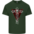 Death Do Us Part Gothic Skull Biker Cross Mens Cotton T-Shirt Tee Top Forest Green