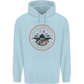Death From Above F-16 Fighter Pilot RAF Childrens Kids Hoodie Light Blue