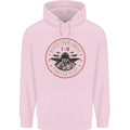 Death From Above F-16 Fighter Pilot RAF Childrens Kids Hoodie Light Pink