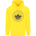 Death From Above F-16 Fighter Pilot RAF Childrens Kids Hoodie Yellow