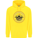 Death From Above F-16 Fighter Pilot RAF Childrens Kids Hoodie Yellow