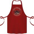 Death From Above F-16 Fighter Pilot RAF Cotton Apron 100% Organic Maroon