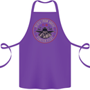 Death From Above F-16 Fighter Pilot RAF Cotton Apron 100% Organic Purple