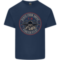 Death From Above F-16 Fighter Pilot RAF Kids T-Shirt Childrens Navy Blue