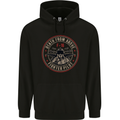 Death From Above F-16 Fighter Pilot RAF Mens 80% Cotton Hoodie Black