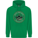 Death From Above F-16 Fighter Pilot RAF Mens 80% Cotton Hoodie Irish Green