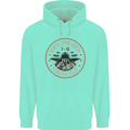 Death From Above F-16 Fighter Pilot RAF Mens 80% Cotton Hoodie Peppermint