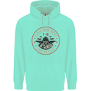 Death From Above F-16 Fighter Pilot RAF Mens 80% Cotton Hoodie Peppermint