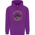 Death From Above F-16 Fighter Pilot RAF Mens 80% Cotton Hoodie Purple
