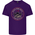 Death From Above F-16 Fighter Pilot RAF Mens Cotton T-Shirt Tee Top Purple