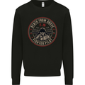 Death From Above F-16 Fighter Pilot RAF Mens Sweatshirt Jumper Black