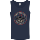 Death From Above F-16 Fighter Pilot RAF Mens Vest Tank Top Navy Blue