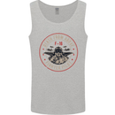 Death From Above F-16 Fighter Pilot RAF Mens Vest Tank Top Sports Grey