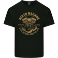 Death Machine Biker Motorcycle Motorbike Mens Cotton T-Shirt Tee Top Black