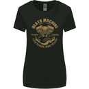 Death Machine Biker Motorcycle Motorbike Womens Wider Cut T-Shirt Black