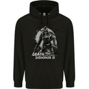 Death Not Eternal Martial Arts MMA Samurai Mens Hoodie Black