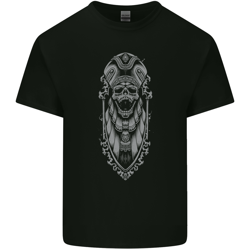 Death Order Pharo Skull Biker Motorcycle Kids T-Shirt Childrens Black