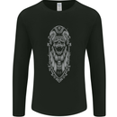 Death Order Pharo Skull Biker Motorcycle Mens Long Sleeve T-Shirt Black