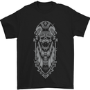 Death Order Pharo Skull Biker Motorcycle Mens T-Shirt Cotton Gildan Black