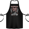 Death Race Motorcycle Motorbike Biker Cotton Apron 100% Organic Black