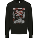 Death Race Motorcycle Motorbike Biker Mens Sweatshirt Jumper Black