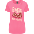 Death Races Flat Track Motorcycle Biker Womens Wider Cut T-Shirt Azalea