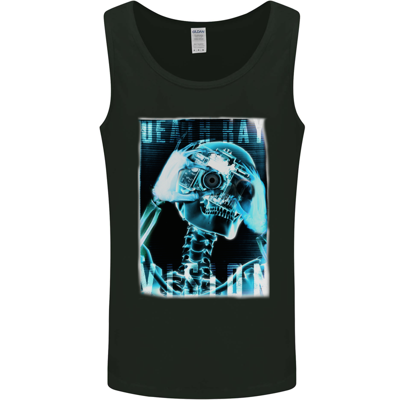 Death Ray Vision Photography Photographer Mens Vest Tank Top Black