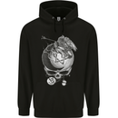 Death to Religion Skull Atheist Atheism FSM Childrens Kids Hoodie Black