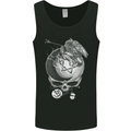 Death to Religion Skull Atheist Atheism FSM Mens Vest Tank Top Black