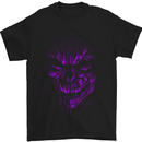 Demon Skull Devil Satan Grim Reaper Gothic Mens T-Shirt Cotton Gildan Black