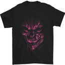 Demon Skull Devil Satan Grim Reaper Gothic Mens T-Shirt Cotton Gildan Black