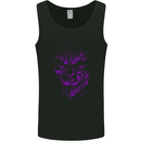 Demon Skull Devil Satan Grim Reaper Gothic Mens Vest Tank Top Black