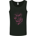 Demon Skull Devil Satan Grim Reaper Gothic Mens Vest Tank Top Black