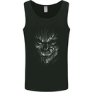 Demon Skull Devil Satan Grim Reaper Gothic Mens Vest Tank Top Black