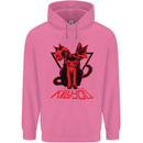 Demonic Cats Halloween Horror Witch Demons Childrens Kids Hoodie Azalea