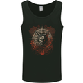 Demonic Satan Dark Magic Skull Gothic Fantasy Mens Vest Tank Top Black