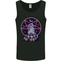 Demonic Satanic Rabbit With Skulls Mens Vest Tank Top Black