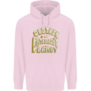 Destroy Patriarchy Not the Planet Climate Change Childrens Kids Hoodie Light Pink