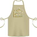 Destroy Patriarchy Not the Planet Climate Change Cotton Apron 100% Organic Khaki