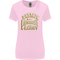 Destroy Patriarchy Not the Planet Climate Change Womens Wider Cut T-Shirt Light Pink